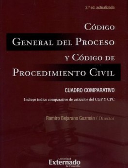 CODIGO GENERAL DEL PROCESO Y (2ª ED/ACTUALIZADA) CODIGO DE PROCEDIMIENTO CIVIL