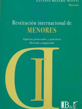 RESTITUCION INTERNACIONAL DE MENORES