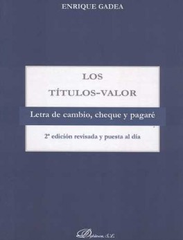 TITULOS VALOR. LETRA DE CAMBIO, CHEQUE Y PAGARE, LOS