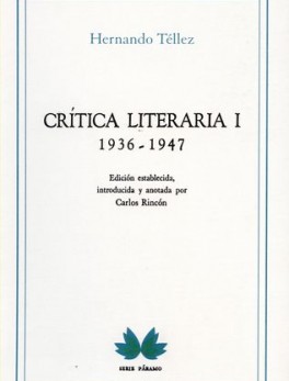 CRITICA LITERARIA (I) 1936-1947 TELLEZ