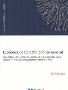 LECCIONES DE DERECHO PUBLICO GENERAL