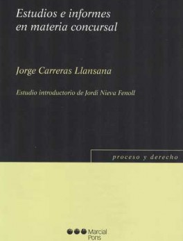 ESTUDIOS E INFORMES EN MATERIA CONCURSAL
