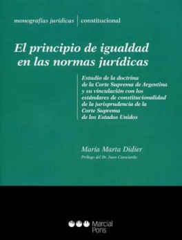 PRINCIPIO DE IGUALDAD EN LAS NORMAS JURIDICAS, EL