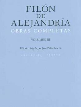 FILON DE ALEJANDRIA VOL.III OBRAS COMPLETAS