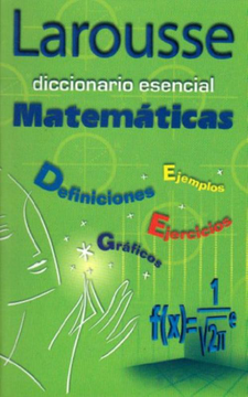 Diccionario Esencial Matemáticas
