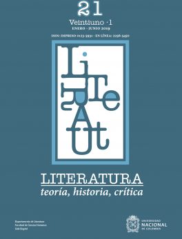 Revista Literatura 21-1 Teoria, Historia, Critica