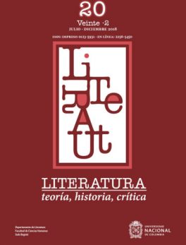 Revista Literatura 20-2 Teoria, Historia, Critica